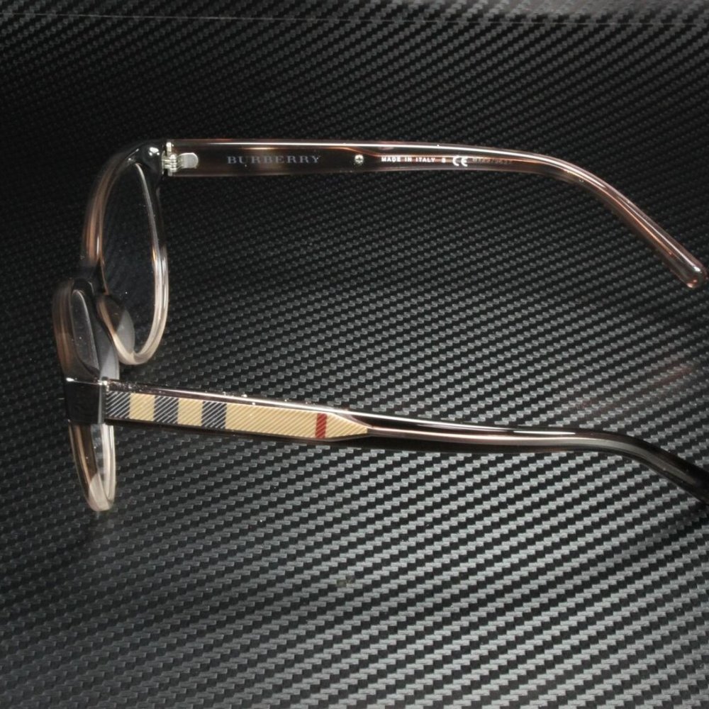 Burberry Womens 52mm Brown Pink Eyeglasses - Picture 4 of 5